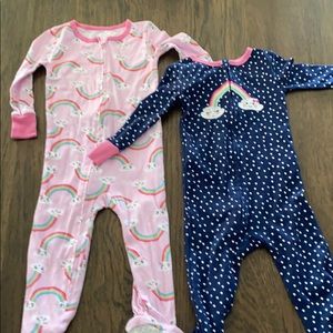 Absorba 18m onesies jammies
